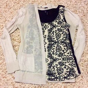 Maurice’s Cardigan and Tank Combo